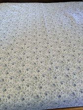 Laura Ashley Queen purple floral Cotton Bedding Set Quilt And Shams cottage