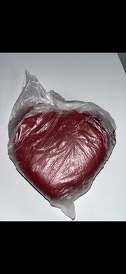 Tupperware Brotdose Rot Herz ohne Wackelbild nur rot, Geburtstag, Valentinstag