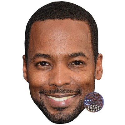 Anthony Montgomery Celebrity Mask, Flat Card Face, Fancy Dress Mask