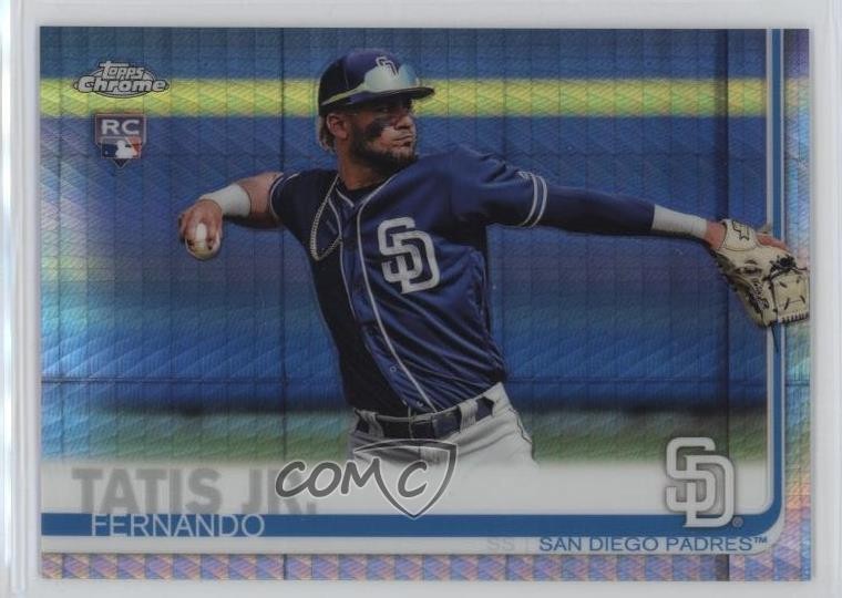 2019 Topps Chrome Prism Refractor Fernando Tatis Jr #203 sc2