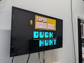 Super Mario Bros and Duck Hunt (NES) Game & Manual | Tested | Authentic