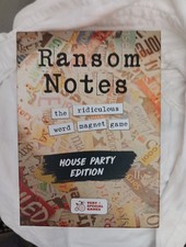 RANSOM NOTES The Ridiculous Word Magnet Game HOUSE PARTY EDITION