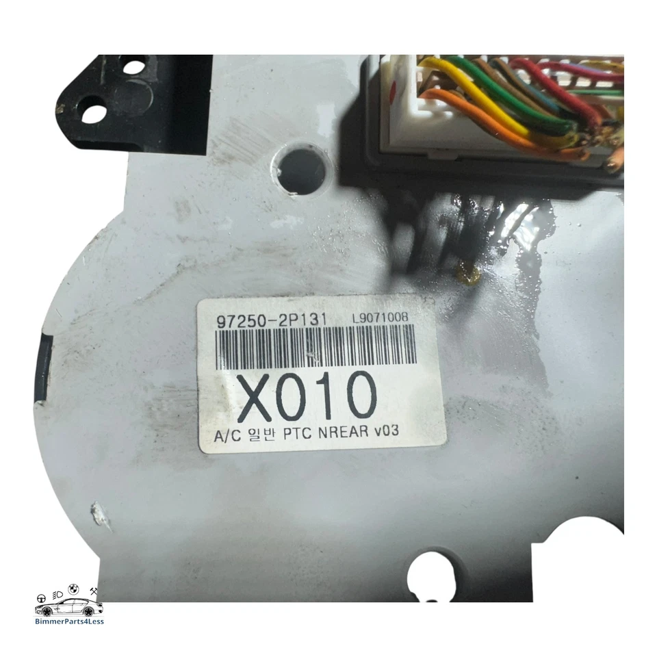 KIA SORENTO MK2 CLIMATE AIR CONDITIONING HEATER CONTROL PANEL 97250-2P131 09/12 - Image 3 of 3