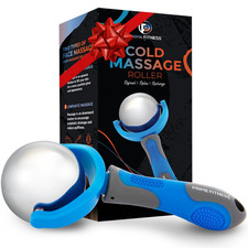 Cold Massage Roller Ball Cold Therapy Ice Roller Ball with Handle
