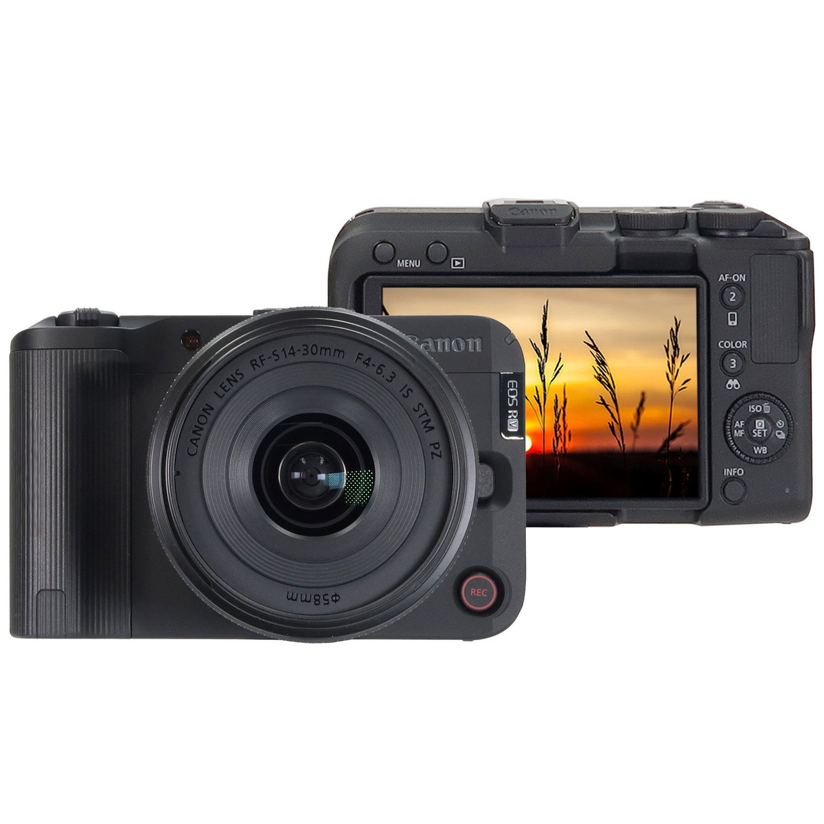 Canon EOS R50 V Mirrorless Camera with Canon RF-S 14-30mm IS STM PZ  Lens