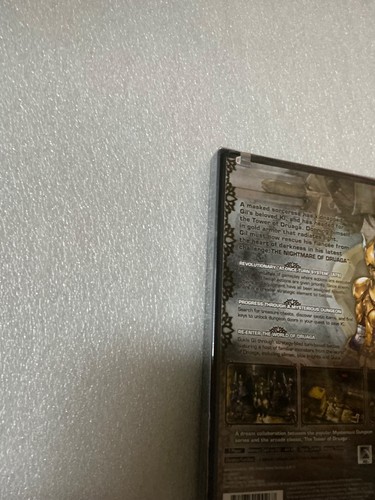 Nightmare Of Druaga Fushigino Dungeon PS2 NTSC USA SEALED NEW read description - Picture 2 of 18