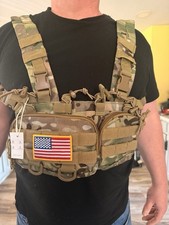 New High Quality Chest Rig Tactical Vest Pack Pouch System Waist Men Nylon