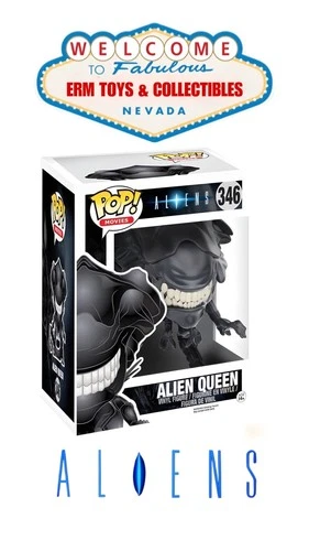 Funko Pop! Super: Aliens - Alien Quen 6” With KOLLECTOR PROTECTOR (Vaulted)