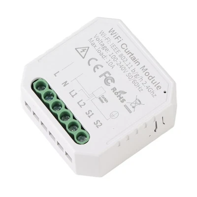 Tuya WiFi Curtain Blinds Module Switch Roller Shutter Motor Smart Life App XXLV