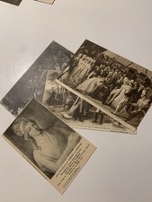 Postcards Vintage 1805 Napoleon Bonaparte France and Louise XVIII + 1 More