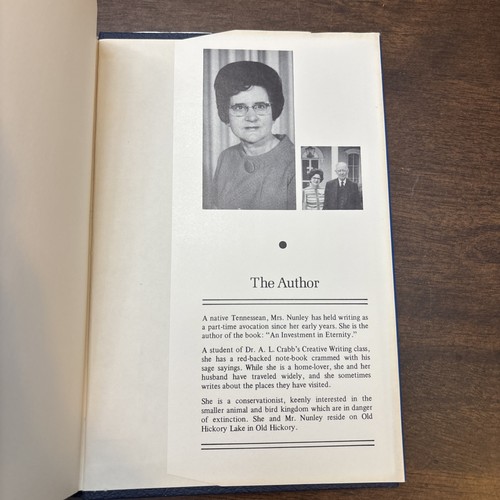 Biography of Alfred Leland Crabb Nashville Beloved Hearthstone Book Signed & Num - Foto 14 di 16