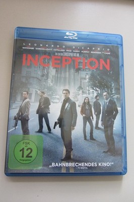 Inception - Leonardo Dicaprio - Blu-ray Disc, Christopher Nolan Film 2010