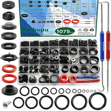 37 Sizes 1075Pcs 3-In-1 Home Universal Rubber Washers Assortment Kit Faucet Wash