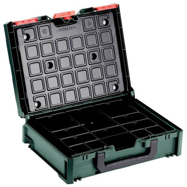 Metabo metaBOX 118 organiser robust ABS green 396x118x296mm