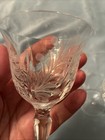 Tiffin-Franciscan Vintage Wine Glasses Fern Pattern Set of 2 — photo 5