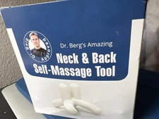Dr. Berg’s Self-Massage Tool, Best for Back Pain Relief, Handheld Neck and