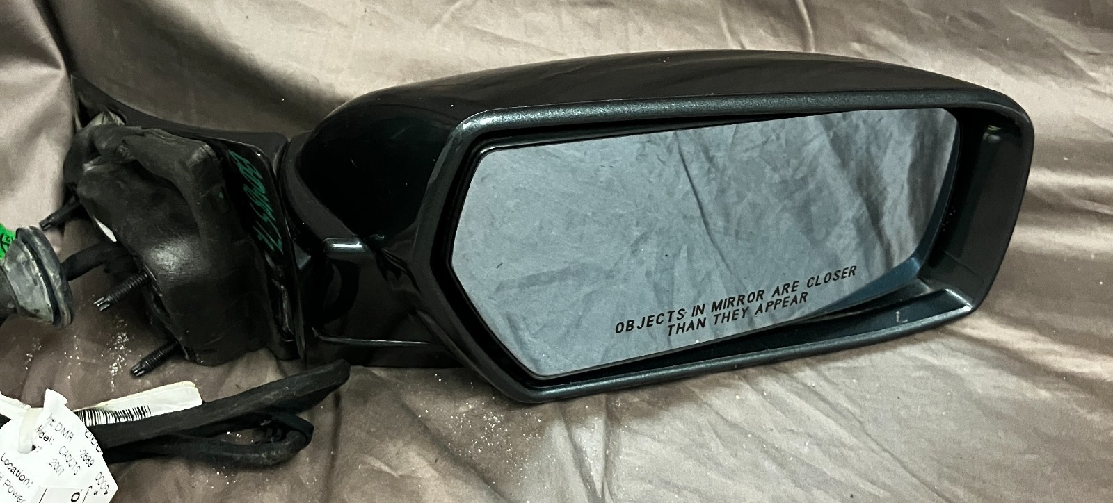 OEM, Side Mirror Assembly RH Passenger Grayish-Blue 2007 Cadillac CTS