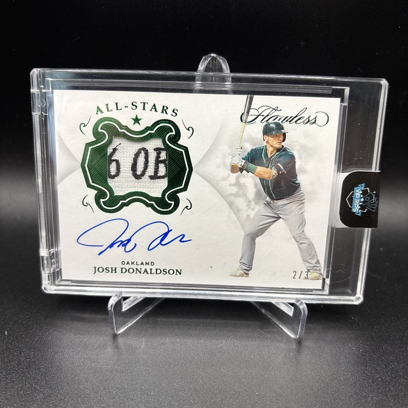 2019 Panini Flawless - All Stars Game Used Patch Auto AS-JD  2/3. Rare