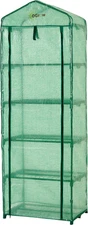 ® Mini Portable Greenhouse, with Cover and 5 Tier Shelves