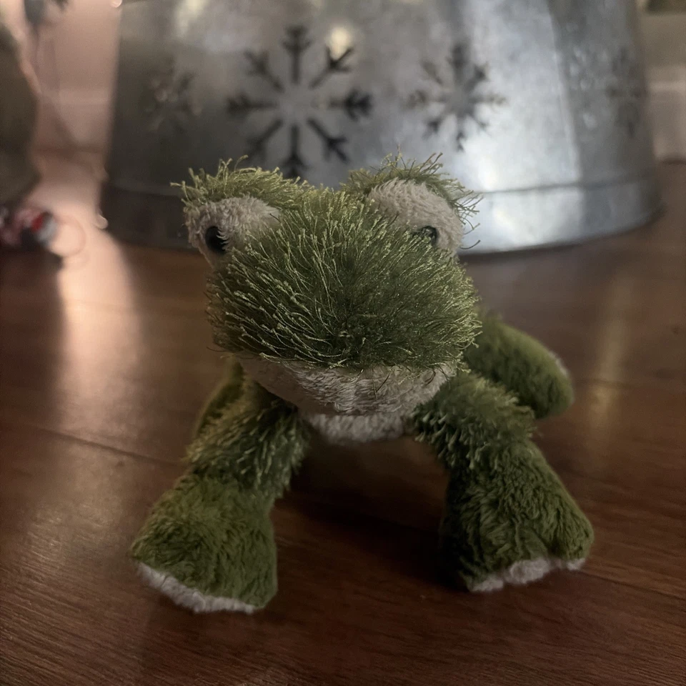 Ganz Webkinz Lil'Kinz Frog HS001 Green Frog Plush Stuff Animal Toy No Code - Image 4 of 4