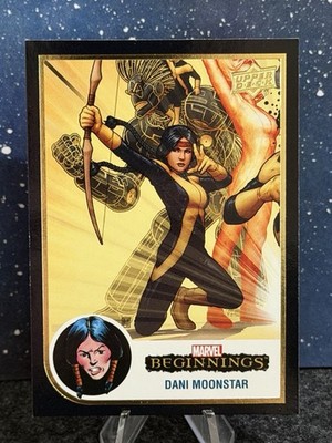 2022 Upper Deck Marvel Beginnings Black Base #101 Dani Moonstar  
