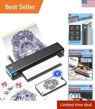 Professional Wireless Tattoo Printer - High Resolution with Powerful Editing App