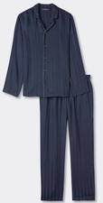 Intimissimi UOMO Men  s Fadal Pajama Set Button Down Stretch Waist Pocketed SZ S