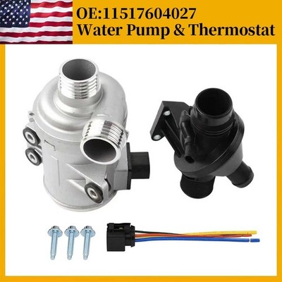 Coolant Thermostat & Water Pump For BMW 228i 320i 328i X1 X3 X4 11517604027