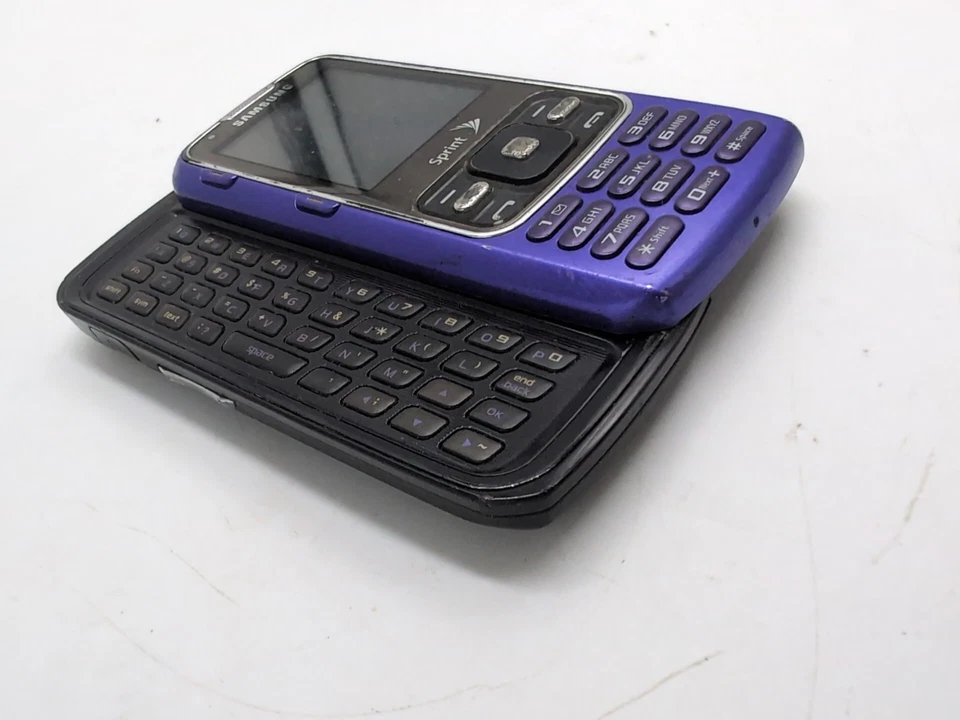 Teléfono Samsung Slide Purple Rant Foto 2 de 4