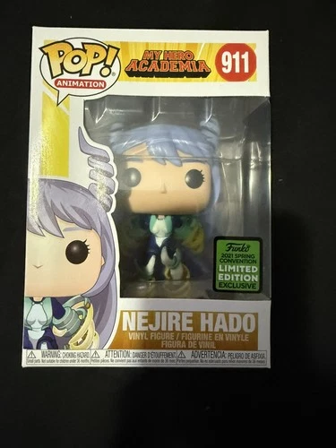 New Funko Pop Anime 911 Nejire Hado My Hero Academia Vaulted ECCC Exclusive