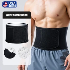 Slimming Waist Trainer & Trimmer Belt Lower Belly Fat Sweat Band Men & Women USA