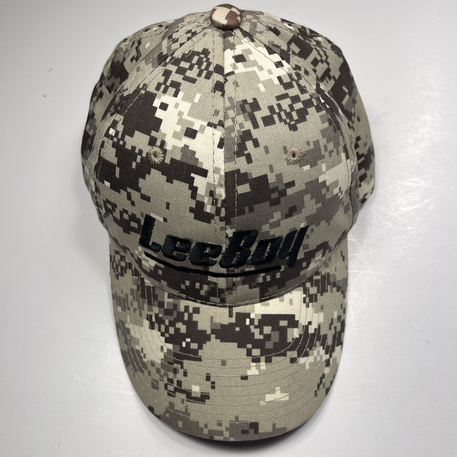 LeeBoy Hat Cap Structured Strapback Gray Digital … - image 5