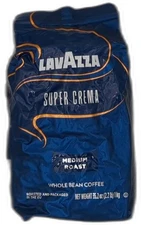 *2027-4-30* Lavazza Super Crema Espresso Medium Roast Whole Bean Coffee
