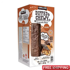 Kirkland Signature Dipped and Chewy Caramel Bars, 48 Bars, 1.49kg, FREE SHIPPING