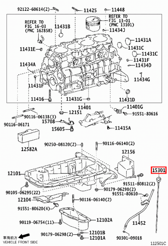 Genuine Prado KZJ95 KZJ90 KZJ120 1KZ Engine Oil Level Dipstick - Picture 12 of 20