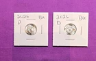 2026 P & D Emerging Liberty Dimes "BU"  In Coin Flips! **FREE SHIPPING**#wj519