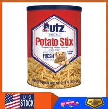 Utz Potato Stix, Original – 15 Oz. Canister – Shoestring Potato Sticks Made