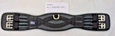 Shires Black Neoprene Dressage Girth 24” – Cushioned Short Horse Girth – New