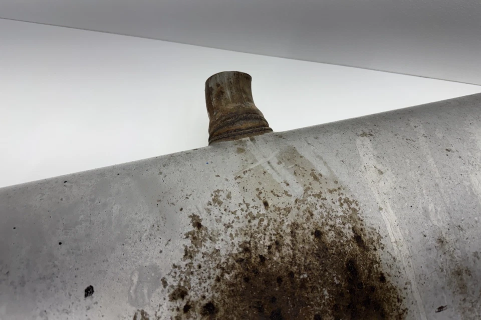 BMW X3 X4 F25 F26 2011-2017 2,0 L SISTEMA DE ESCAPE TRASERO SILENCIADOR TUBO RESONADOR OEM Foto 4 de 4