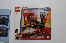 LEGO&reg; Disney Toy Story 7597 Western Train Chase Instruction Manuals Only!