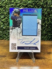 2022 Panini Capstone - Peak Material Signatures Trevor Larnach #PMS-TL (AU, MEM)