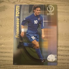 2002 World Cup Soccer Trading Card Ultra Rare Foil Card U13: F.Totti