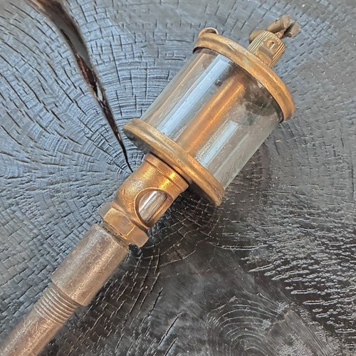 Lunkenheimer No 1 1/2 Sentinel Fig 1300 Oiler NICE PRESENTATION great Patina