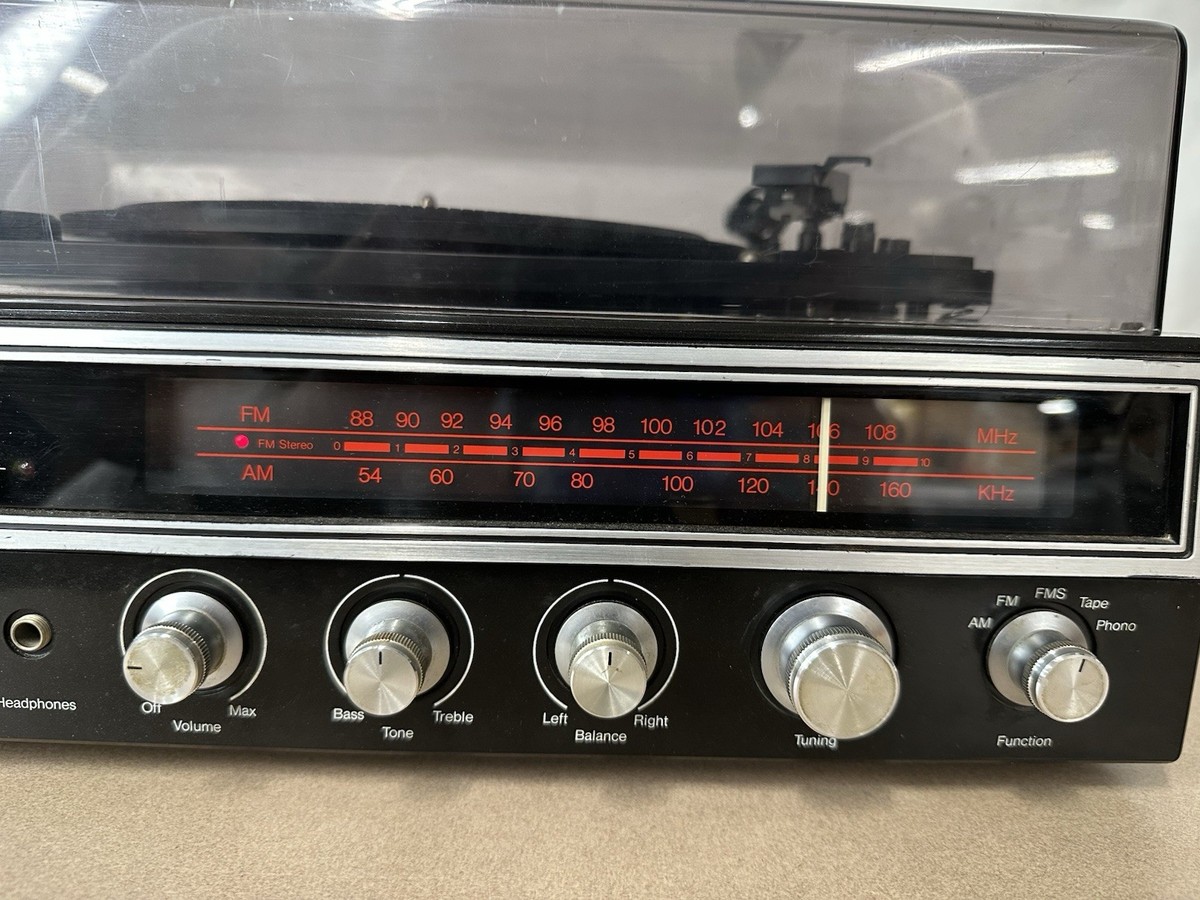 JCPenney AM/FM Stereo Eight Track Player No 683-1741 TESTED **Read