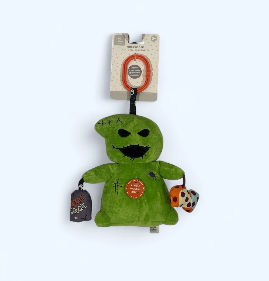 Disney Baby Oogie Boogie Soft Teething Toy Interactive Stroller Activity Toy