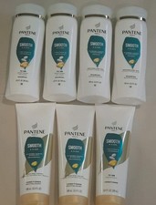 Pantene Pro-V Smooth Sleek - 4 x Shampoo 12 fl oz 3 x Conditioner 10.4 fl oz