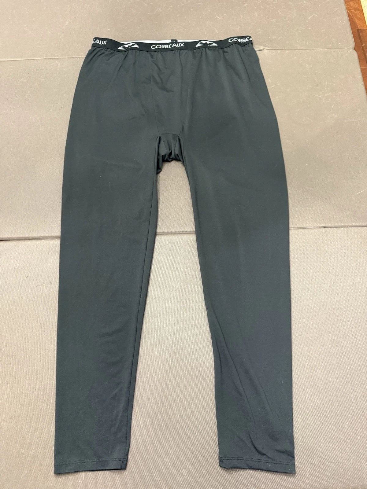 Corbeaux Base Layer Pants Men's Size XL Black Ski Snow Aspen Tempoweight USA
Opens in a new window o