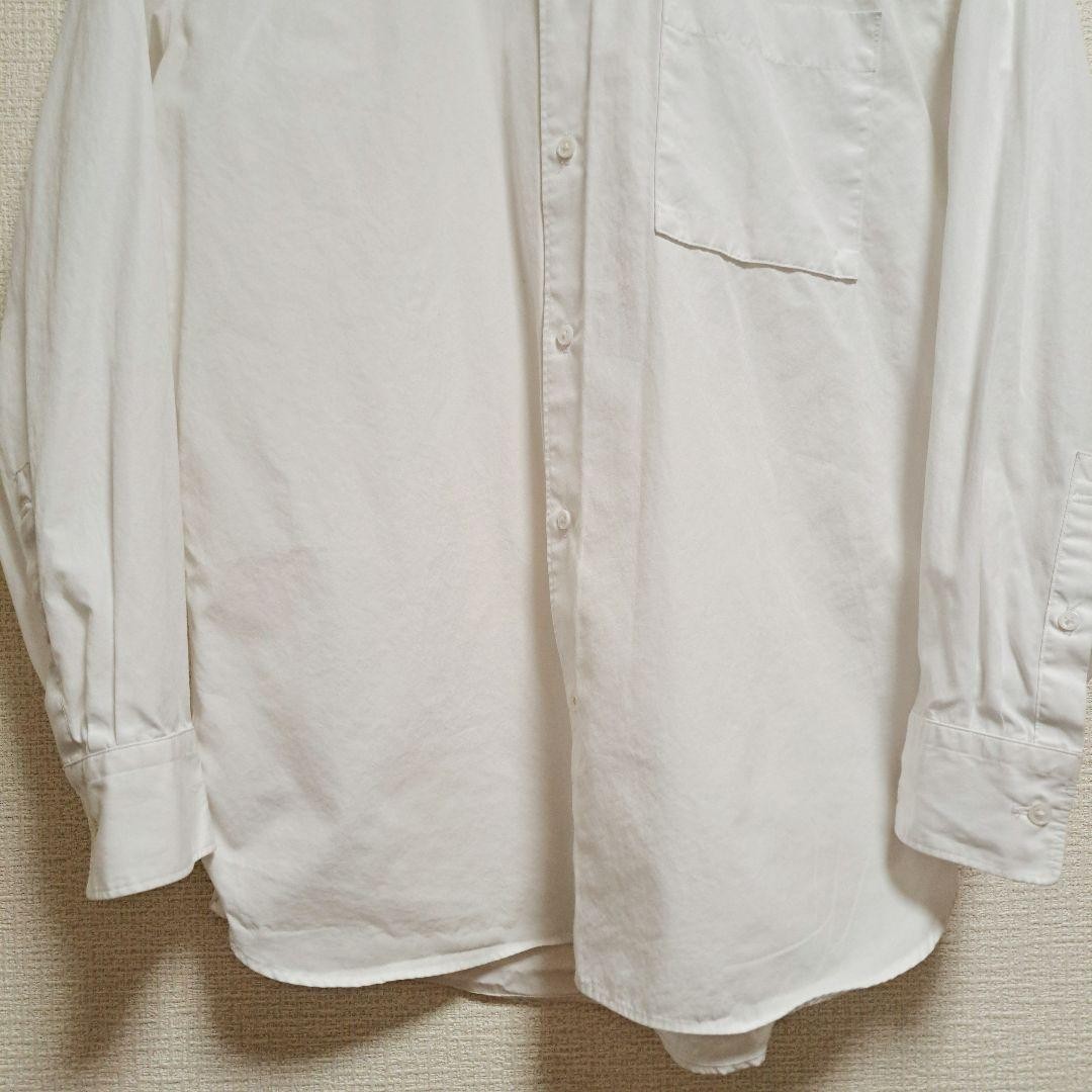 UNIQLO - たくや❗️新品未使用‼️UNIQLO +J 白 Uniqlo +J Collab Broadshirt White M Cotton Regular Fit