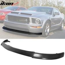 Fits 05-09 Ford Mustang V8 Cv2 Style Front Bumper Lip Spoiler Unpainted Black Pu