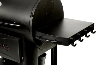 Louisiana Grills Side Shelf Founders Premier Series Black LG800FP LG1200FP 20019